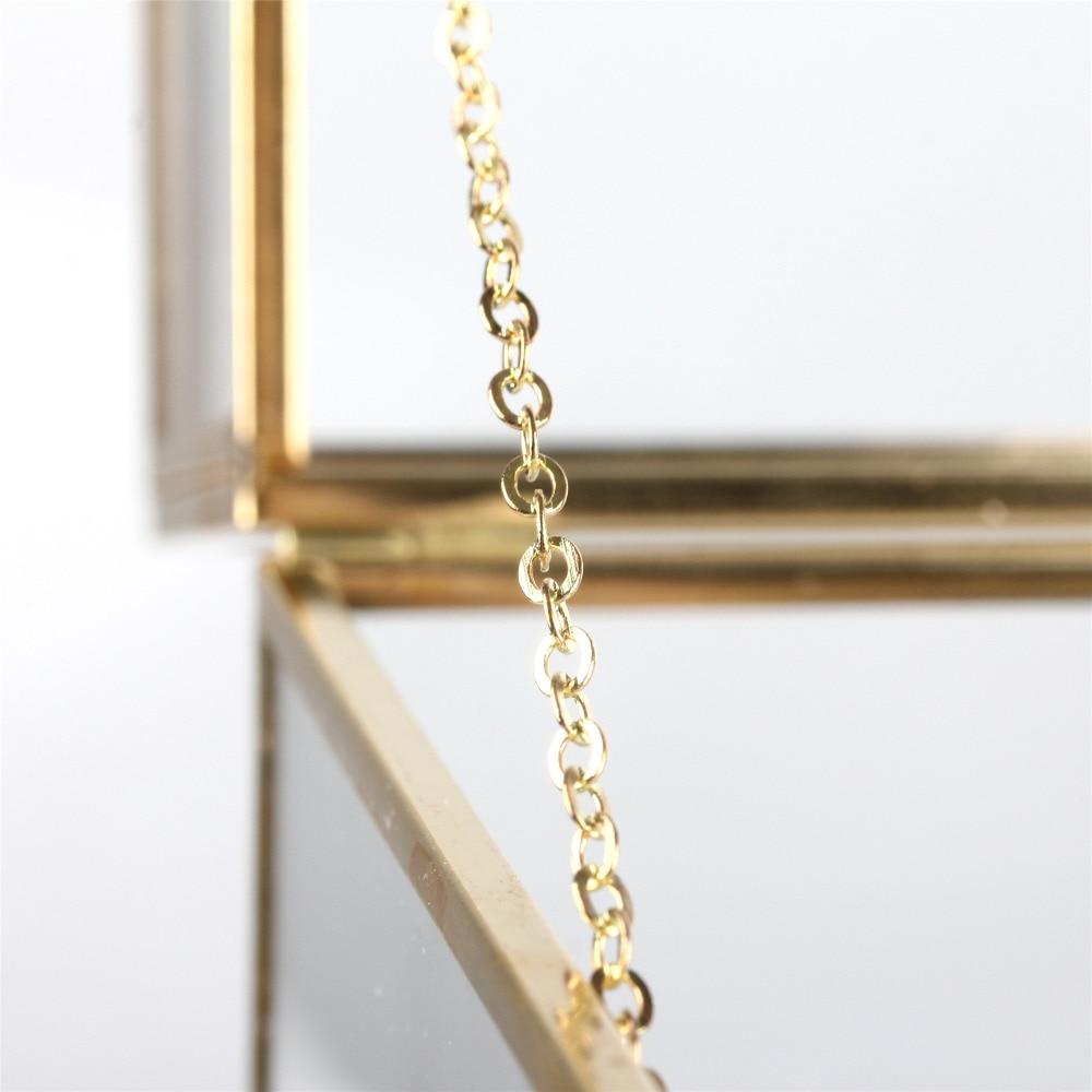 Handmade Vintage Geometric Glass Card Box Organizer Terrarium with Latch for Wedding Reception - ncypgarden.uk